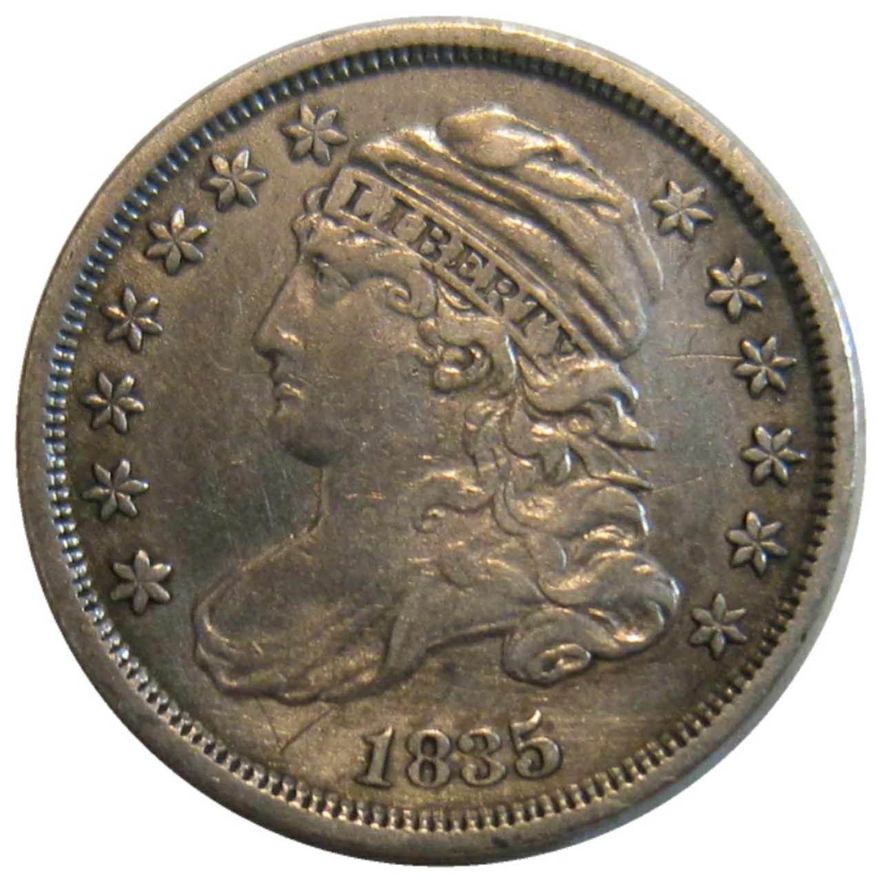 1835-Capped-Bust-Dime-#2